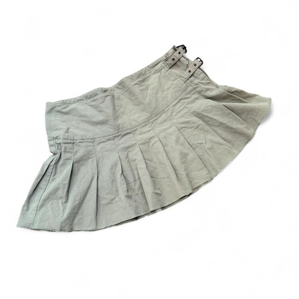 Aeropostale Women's Green and Khaki Skirt